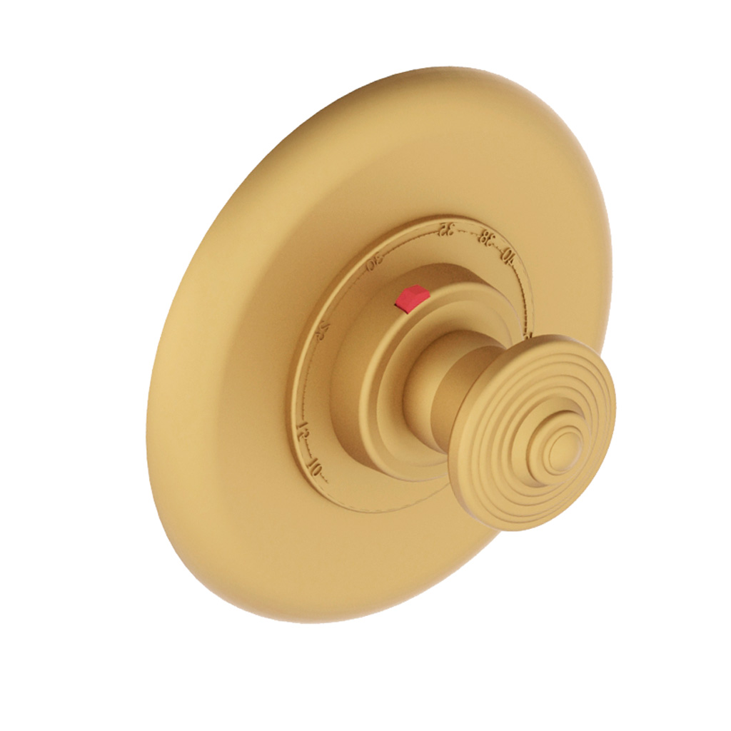 C39-2R1 C39-2R1 Комплект круглых накладок АЛИЗЕ КАННЕЛЕ Cristal & Bronze ALIZÉ CANNELÉ  - Вид №1