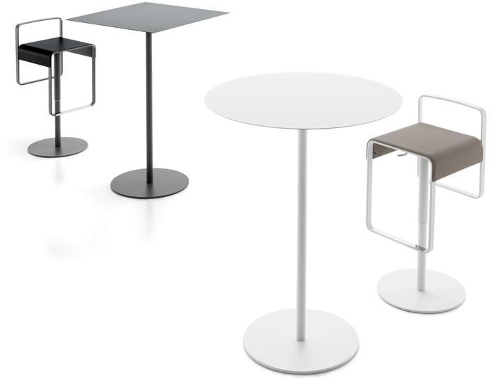 Kastel Круглый высокий стол из стали Kapio sun-id-1379782 - Вид №7