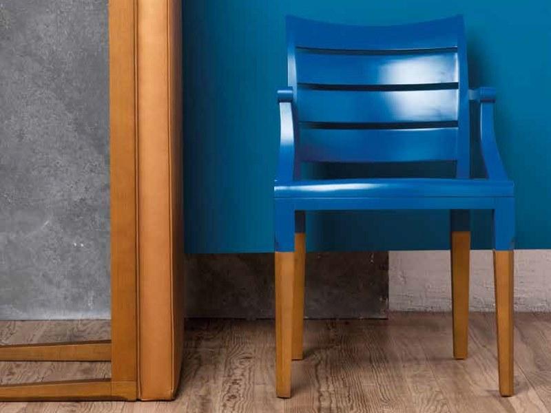 Cider Edition Деревянный стул с подлокотниками Numéro sun-id-1383906 - Вид №4