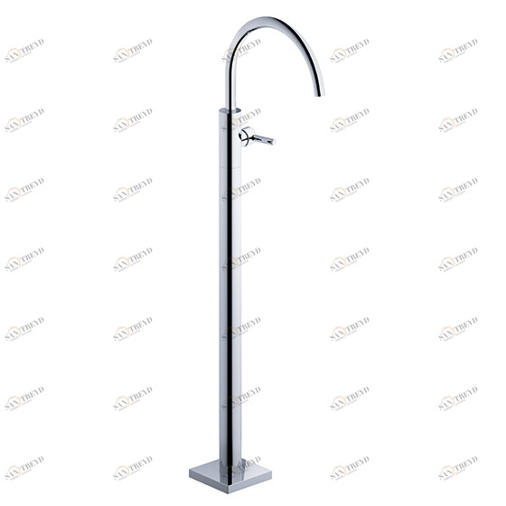 Смеситель для раковины однорычажный, напольный монтаж JOERGER Charleston Square 634.10.854.000