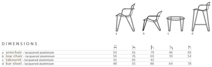 Joli Штабелируемое алюминиевое кресло с подлокотниками Fizz sun-id-1470971 - Вид №6