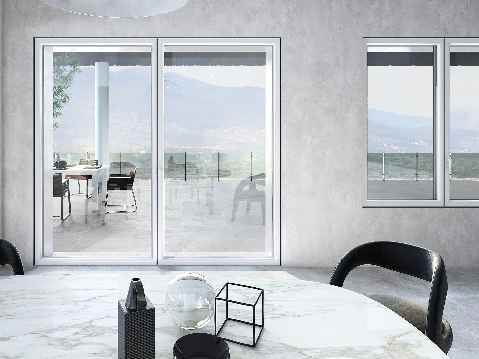 ПВХ створки окна D&V Serramenti TOTAL LIGHT ARCH-00137665 - Вид №1