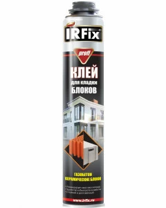 Клей для кладки блоков IRFix Proff 750мл