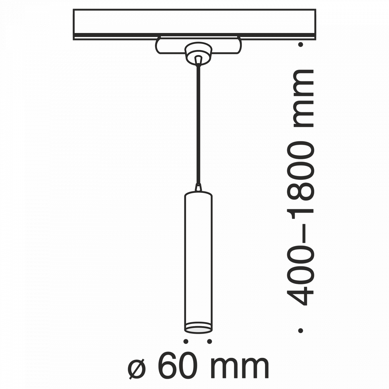 Трековый светильник белый TR008 TECHNICAL SINGLE PHASE TRACK SYSTEM 00-3956221 Белый  - Вид №3