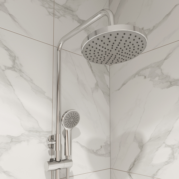 SIMSB1FM89 Смеситель для душа с вер*ней лейкой Milardo Simp  - Вид №2