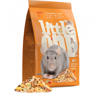 ПР0037887 Корм для грызунов для крыс 900г Little one