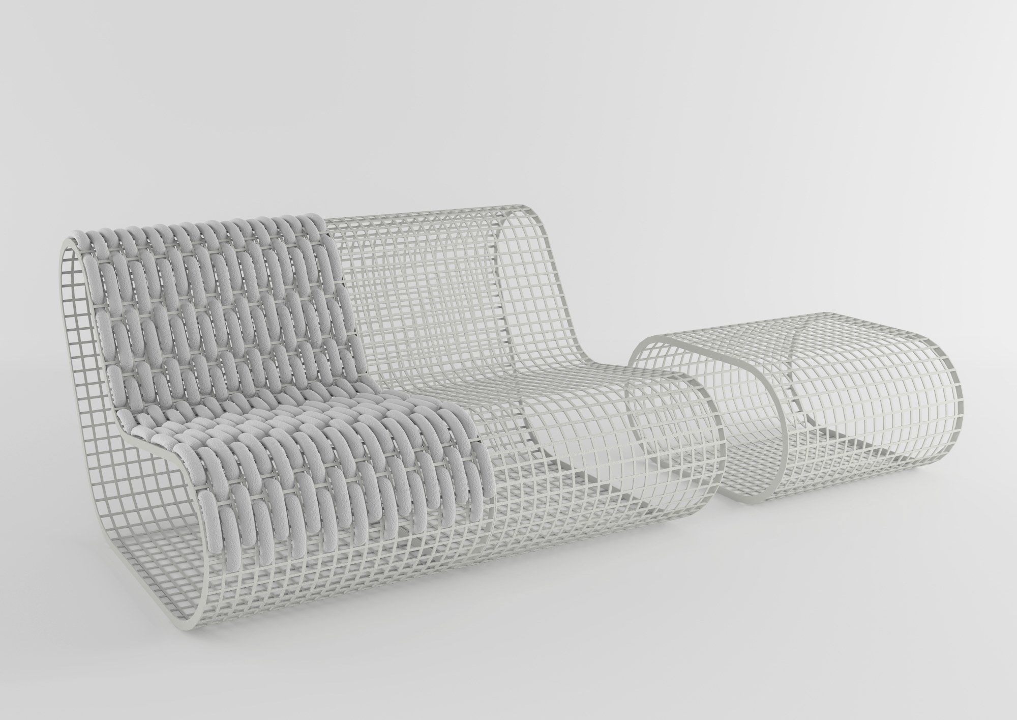 Алюминиевое кресло-качалка GANDIABLASCO Buit ARCH-00020893 - Вид №9