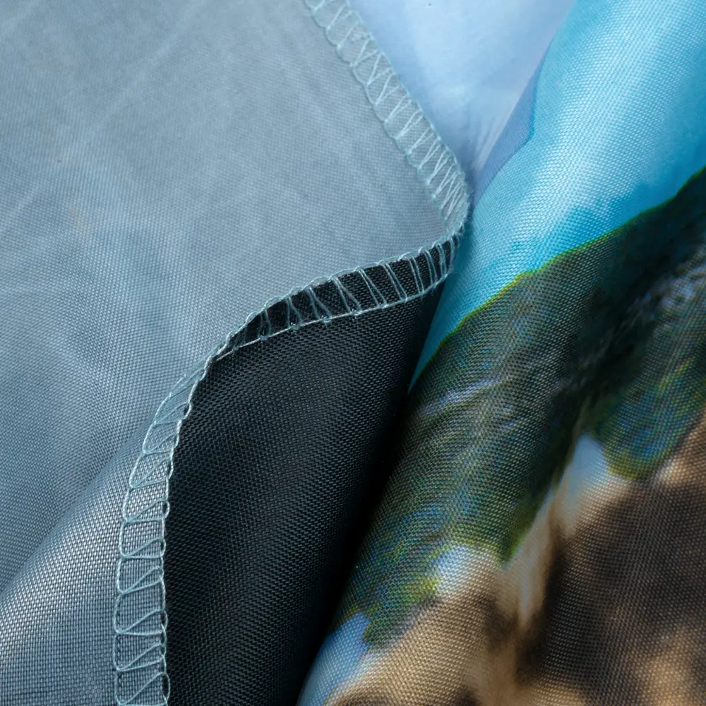 Штора для ванной комнаты «Парус» 180х180 см цвет синий ВИЛИНА Полиэстер STLM-2075623 - Вид №3