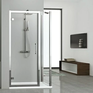 Двери в нишу 144 см KUADRA G+1F Novellini KUADRA