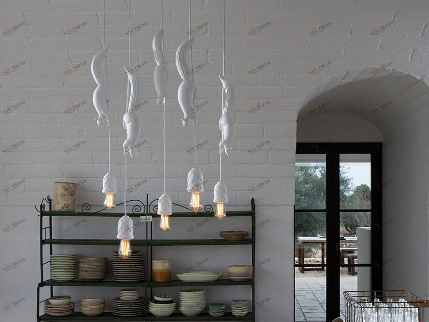 Karman Подвесной светильник прямого света из керамики Sherwood & robin sun-id-1410103