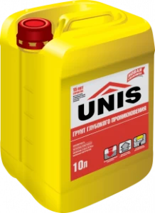 Грунтовка Юнис глубокого проникновения 10л