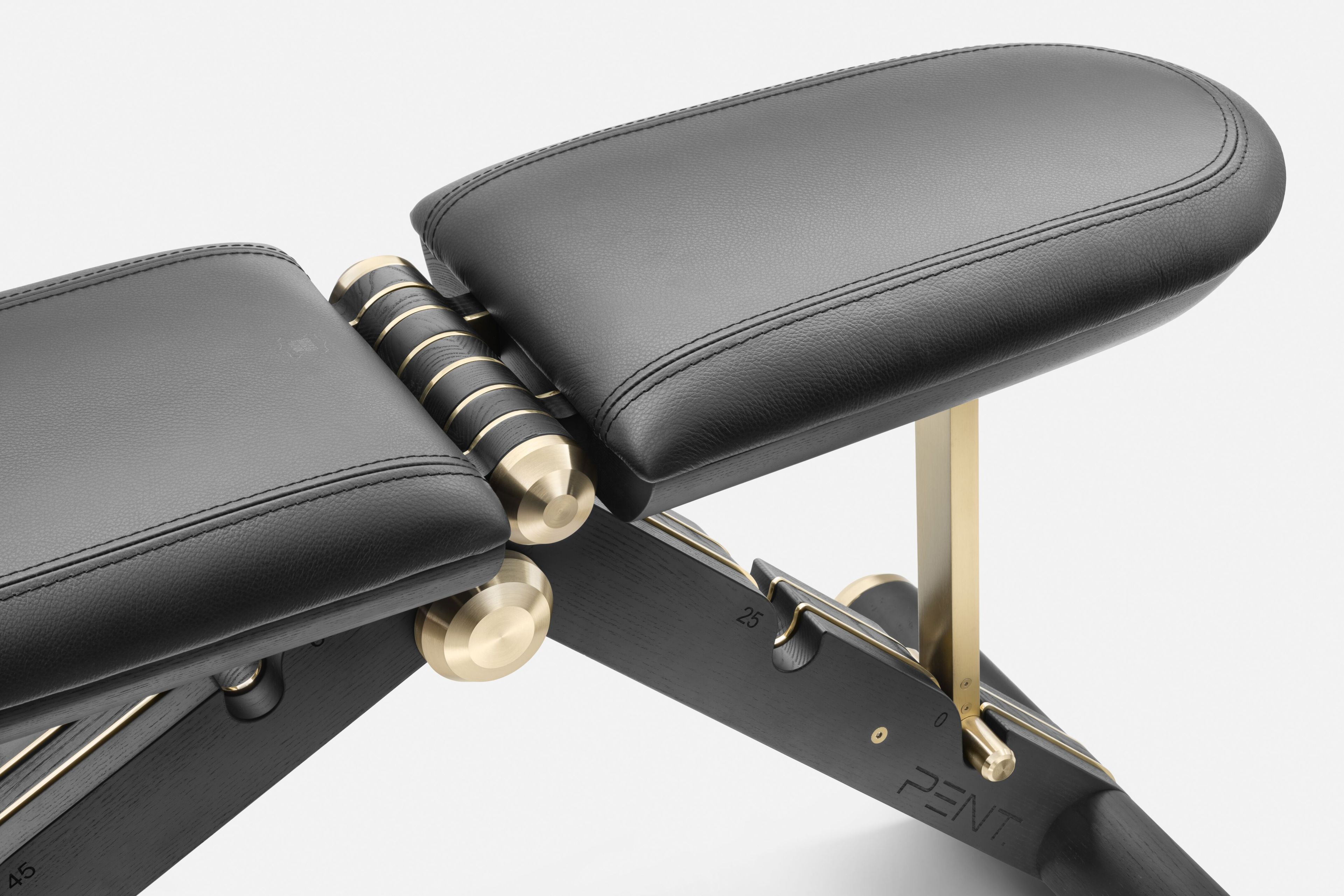Скамья для пресса из грецкого ореха и кожи PENT BANKA ADVANCE ARCH-00125671 - Вид №3
