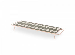 100562 Поднос прямоугольный Grey 45x15 GAN Mix & Match