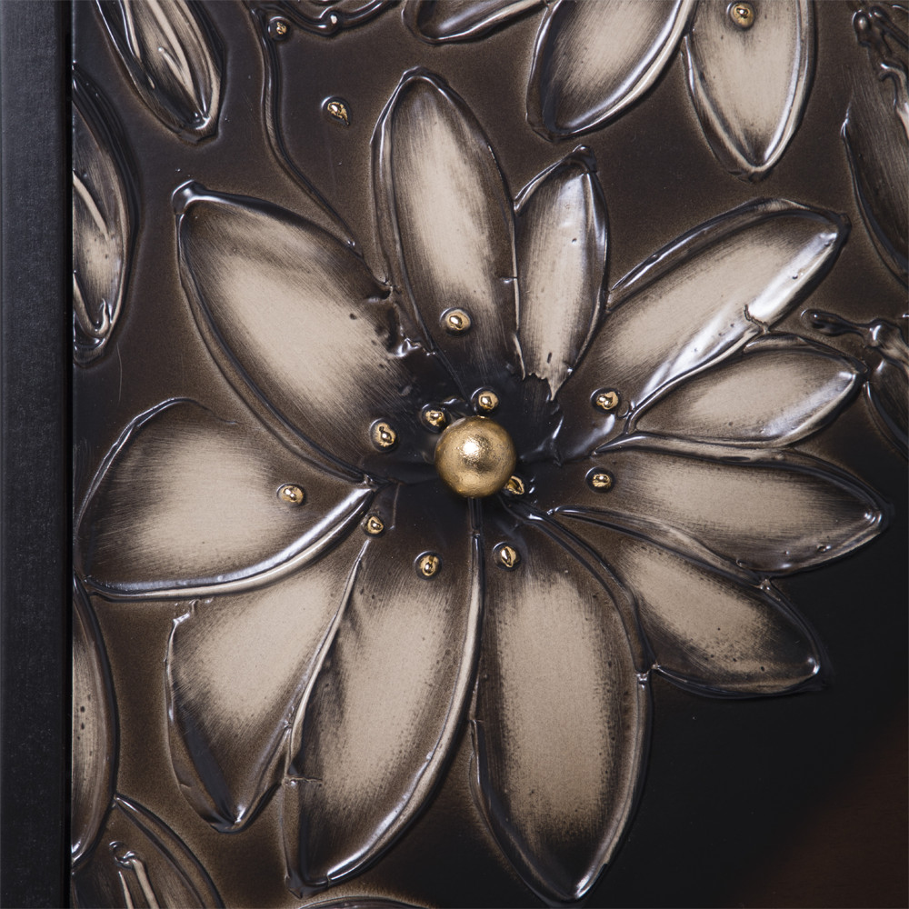 11620 Тумба для обуви Терра-3 (с 3-мя ящиками) Каштан Амбер BOGACHO 4627196590335 - Вид №5