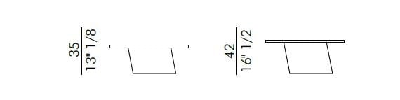 Круглый мраморный журнальный столик с металлическим основанием EFORMA Dorado ARCH-00150371 - Вид №2