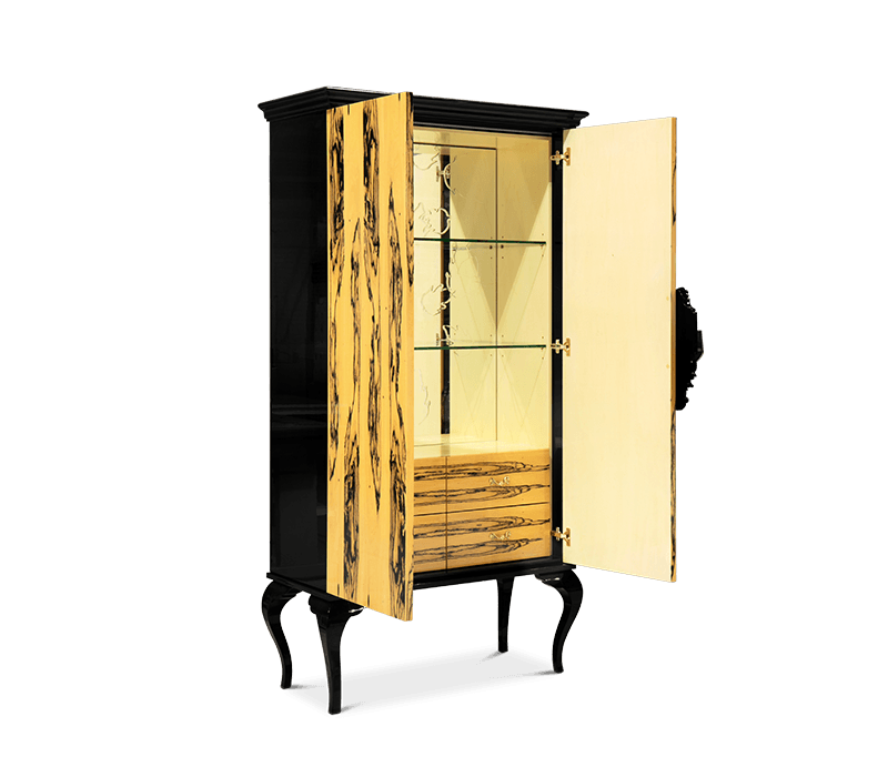 0-208 Королевский кабинет Гуггенхайма из черного дерева Boca Do Lobo  - Вид №11