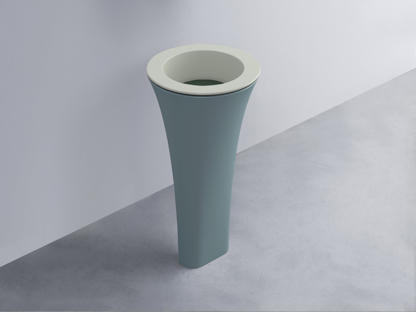 AMLA45-PM+AMPILT-MU+AMCOLT-PL Раковина Amedeo Tondo отдельностоящая cielo Enjoy + Amedeo Ceramica Cielo