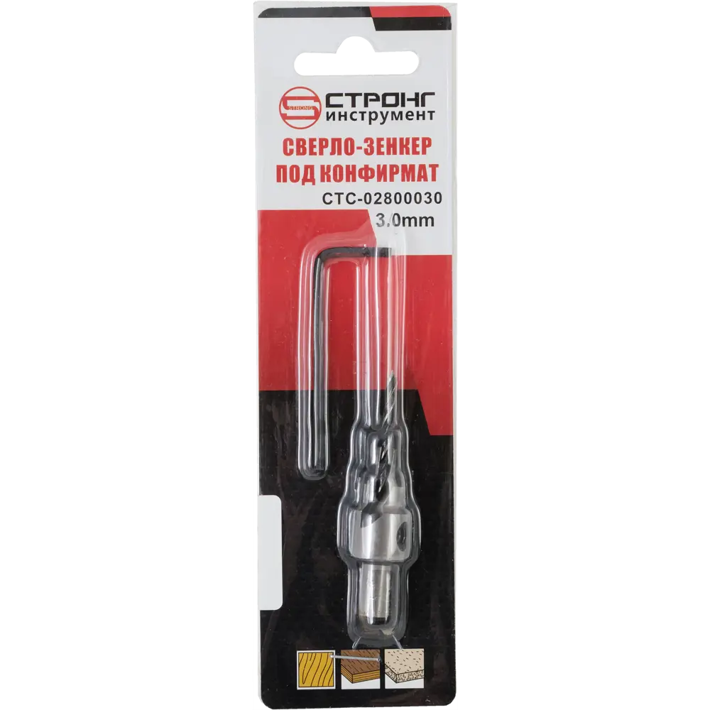 Сверло под конфирмат по дереву Vira 3х76 мм STLM-2006728 - Вид №3