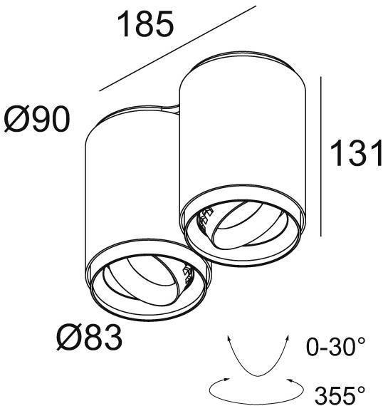 Delta Light Светодиодный потолочный точечный светильник с диммером Link sun-id-1394598 - Вид №9