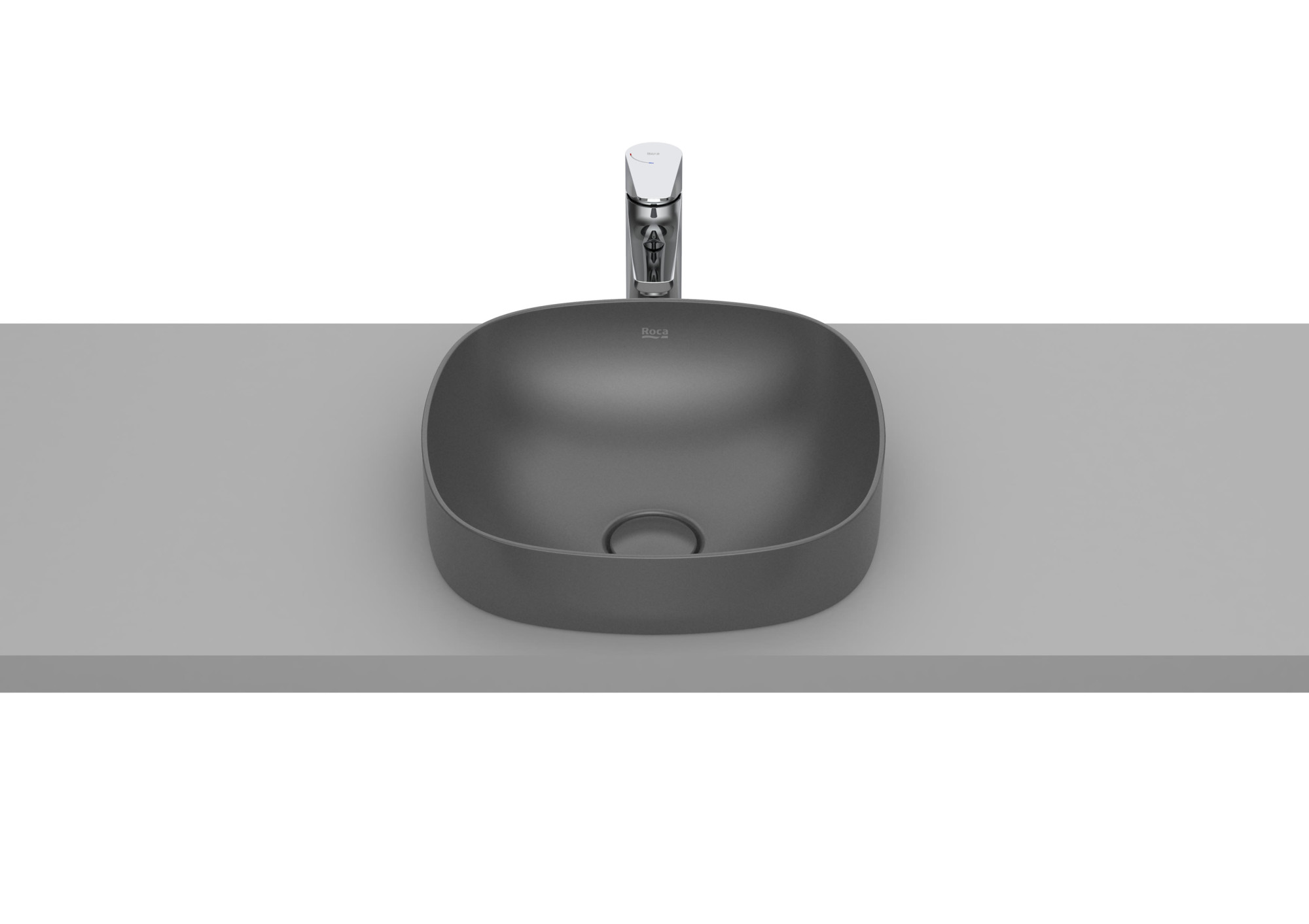 A32750R640 SOFT - Умывальник FINECERAMIC® ROCA Inspira 