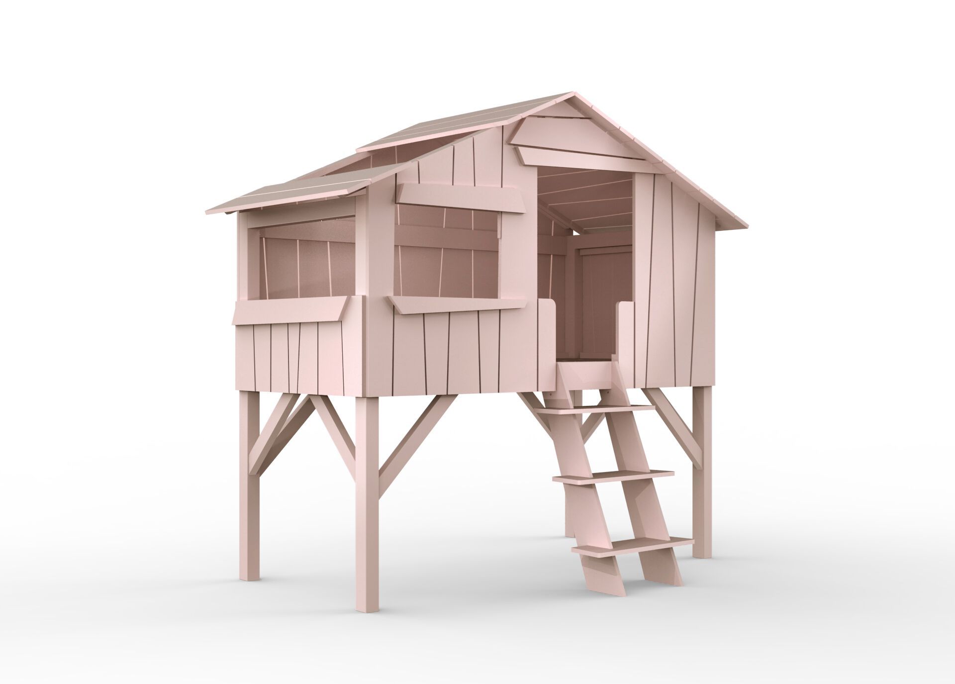 Односпальная кровать из МДФ Mathy by Bols КРОВАТИ И ГОРКИ ДЛЯ ДОМИКОВ НА ДЕРЕВЕ ARCH-00136891 - Вид №42