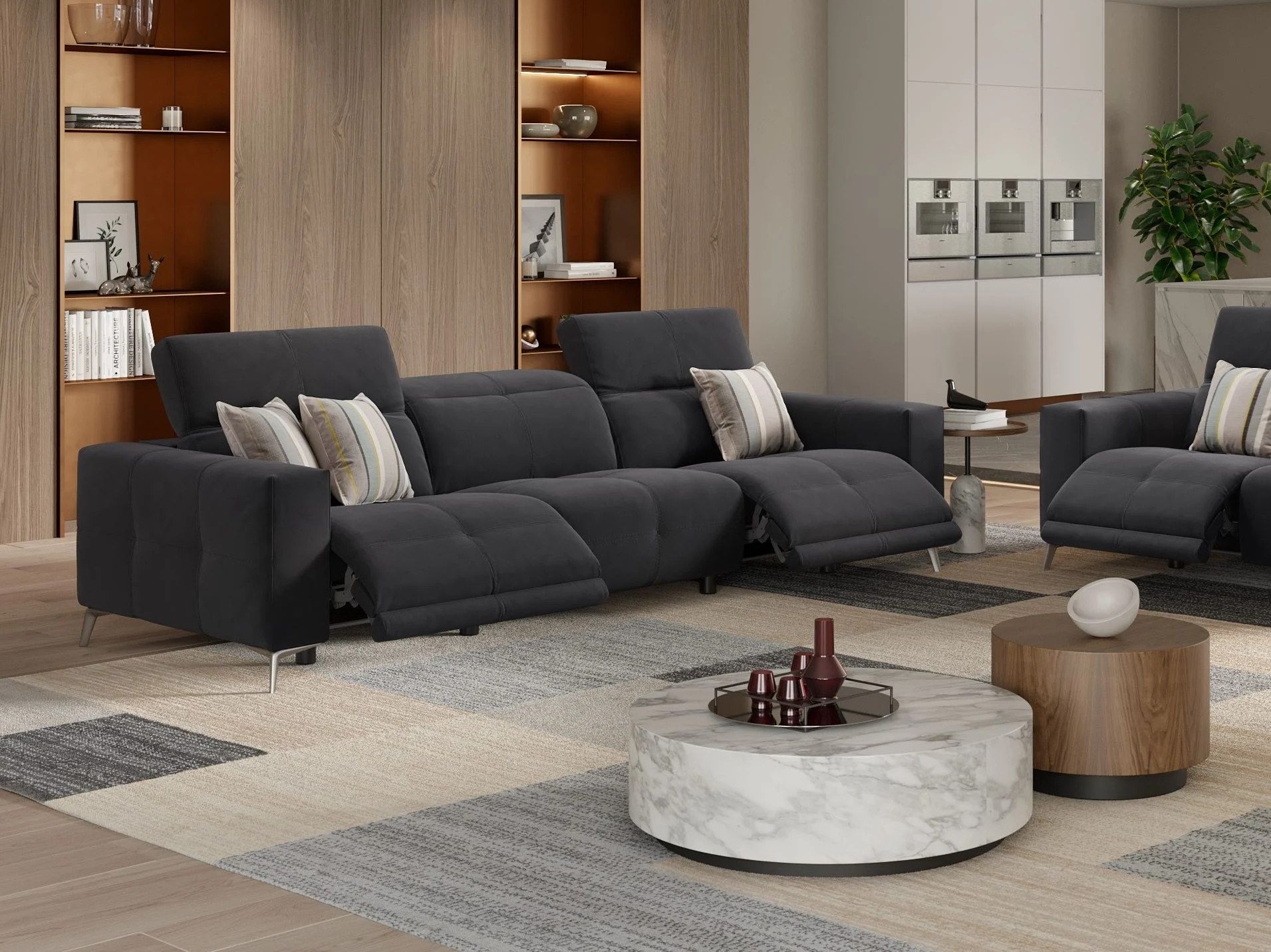 3-местный тканевый диван Sofanella MARBELLA XXL ARCH-00001595 - Вид №3