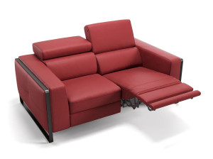 2-местный кожаный диван