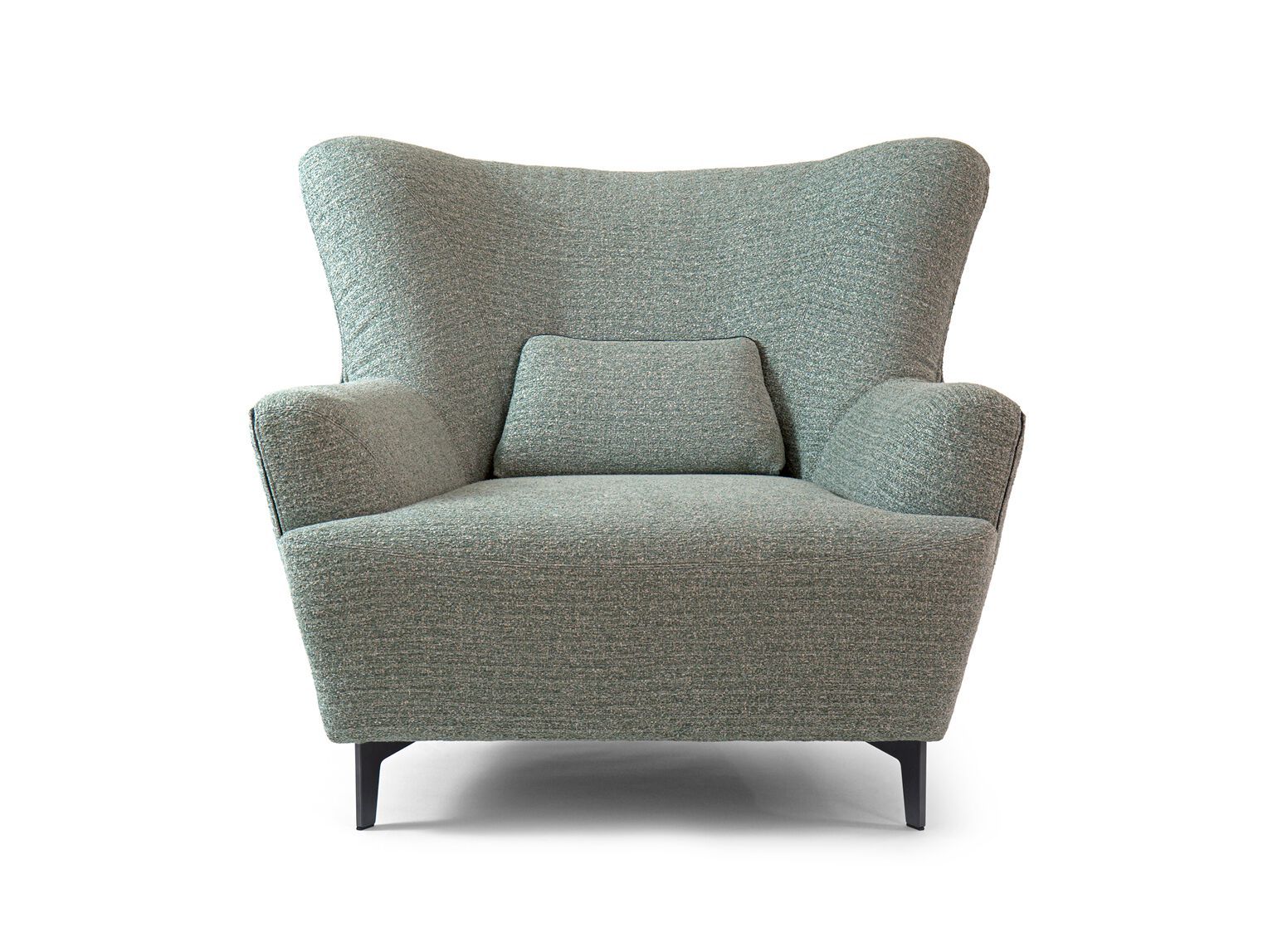 Тканевое кресло с подлокотниками Borzalino ARCH-00113864