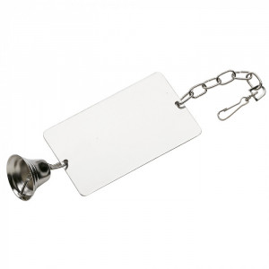 Т00001369 Игрушка для птиц Зеркало+колокольчик FERPLAST