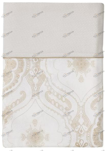 Alexandre Turpault Простыни из хлопка с принтом дамаст Fusion sun-id-1469272