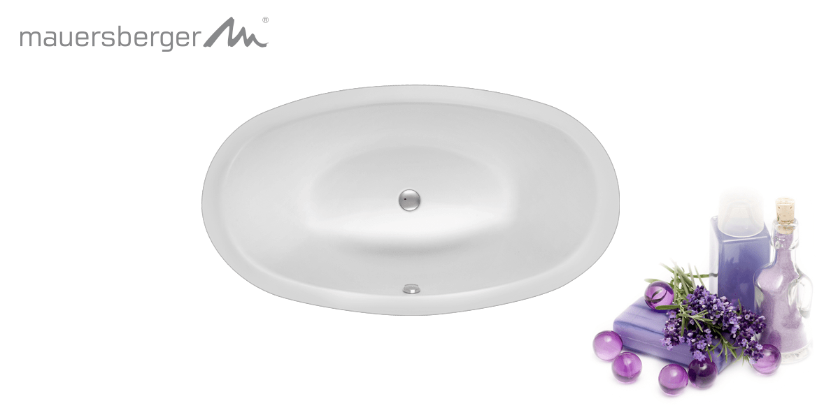 Mauersberger Ванна минеральная овальная 185x100 IANTO 6018510101 - Вид №1