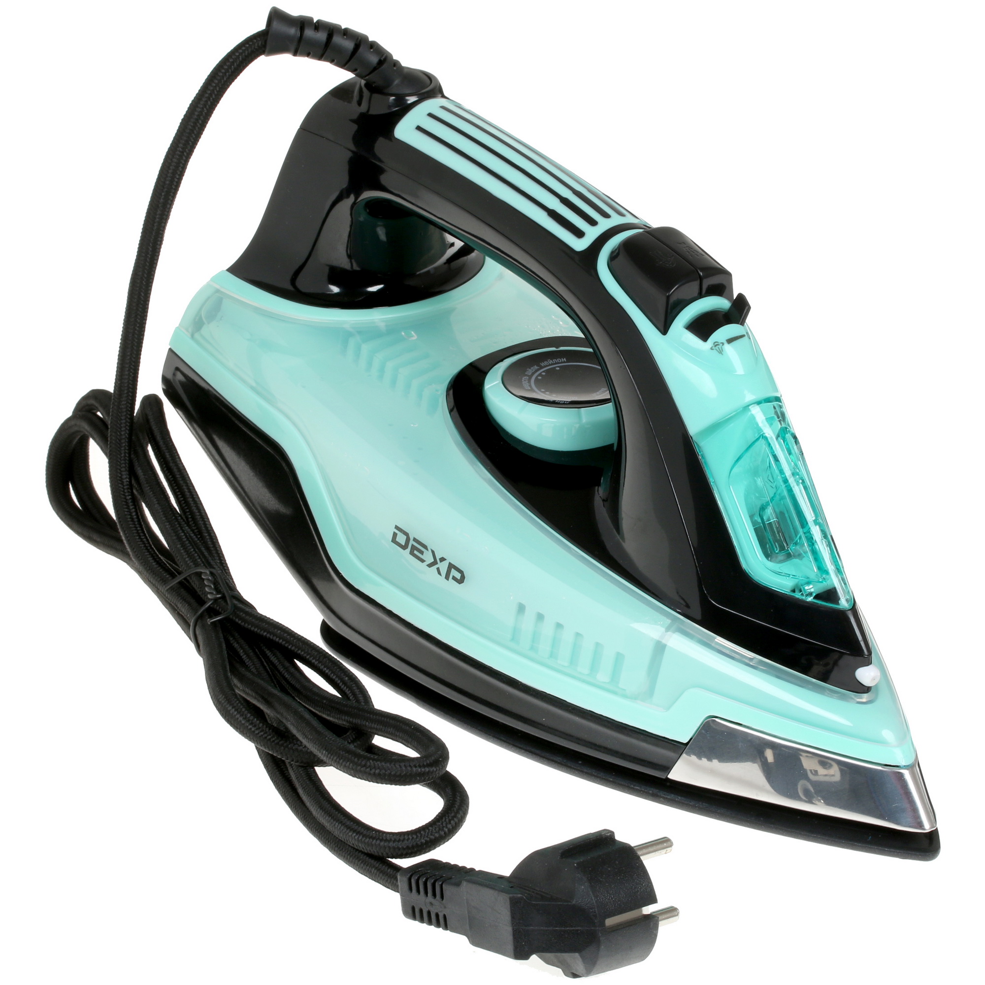 1392242 Утюг DEXP CE2400KF бирюзовый STDN-0103693 - Вид №5