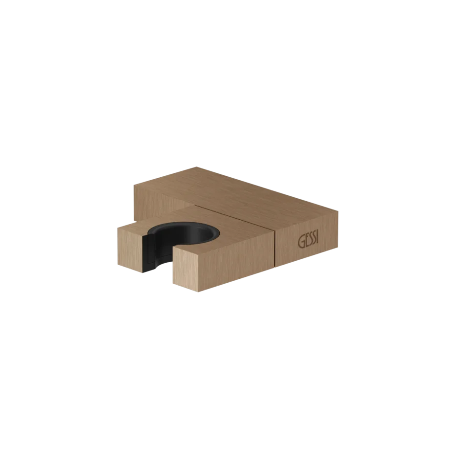 Крючок для ручного душа 20160 708 Gessi Rettangolo k МЕДНЫЙ МАТОВЫЙ PVD 20160708