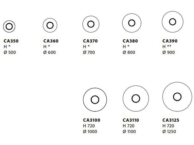 Круглый низкий журнальный столик Karl Andersson Cap ARCH-00117092 - Вид №3