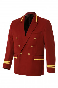 69782 Пиджак двубортный  Швейцар bordeaux El-Risto  Бренд "El-Risto" (Эль Ристо), каталог товаров размер 48/170