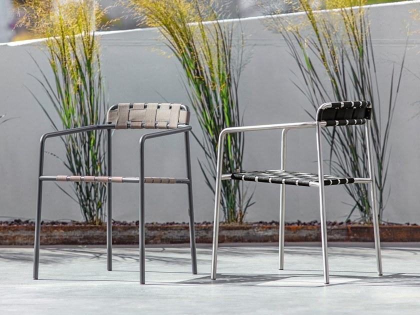 FISCHER MÖBEL Штабелируемый садовый стул с подлокотниками Tonic sun-id-1370329 - Вид №4