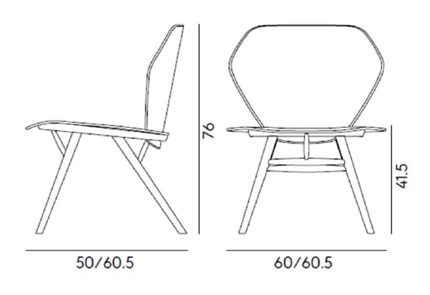 Мягкий стул из ясеня Billiani Edelweiss ARCH-00100953 - Вид №3