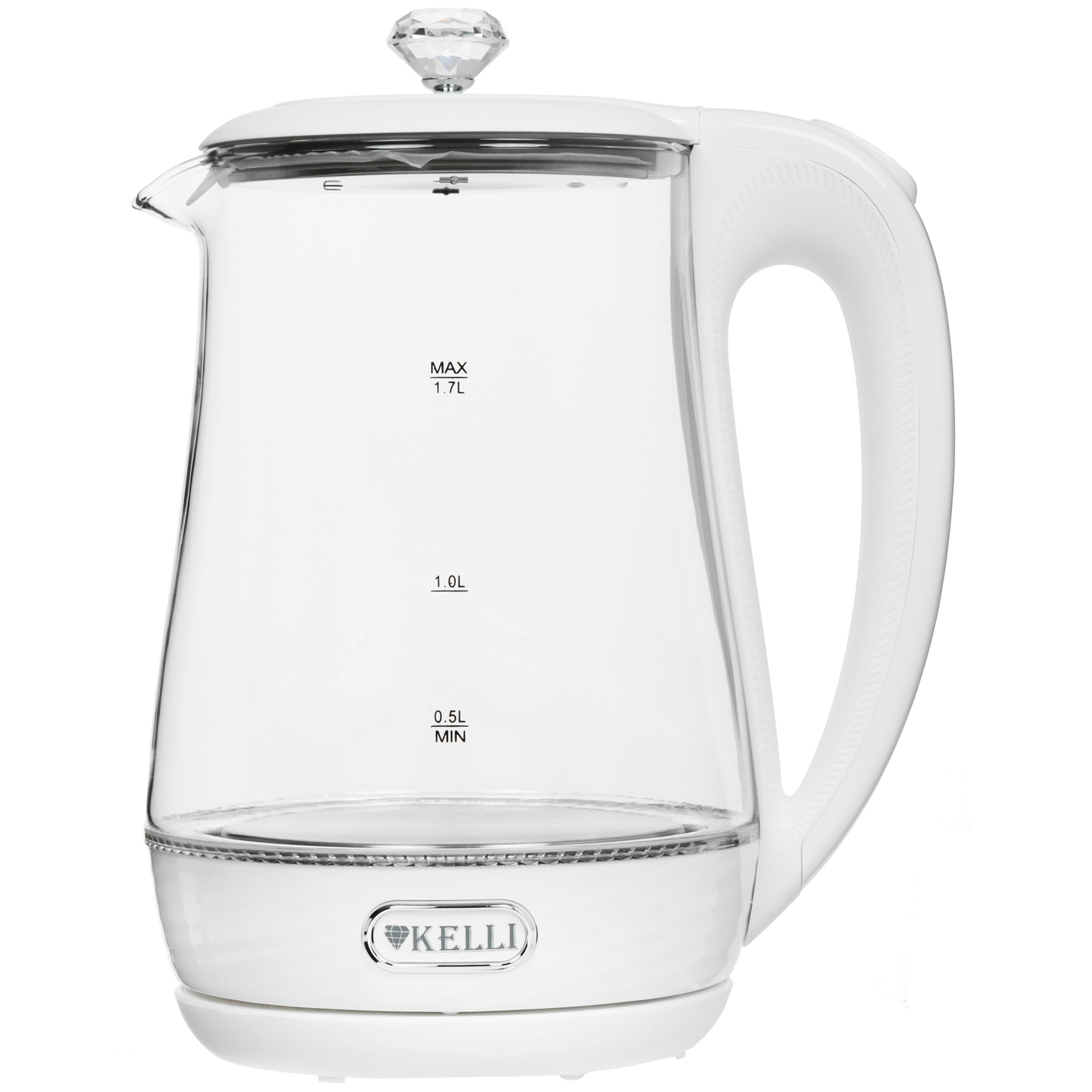 5358106 Электрочайник KELLI KL-1404 белый STDN-0024289