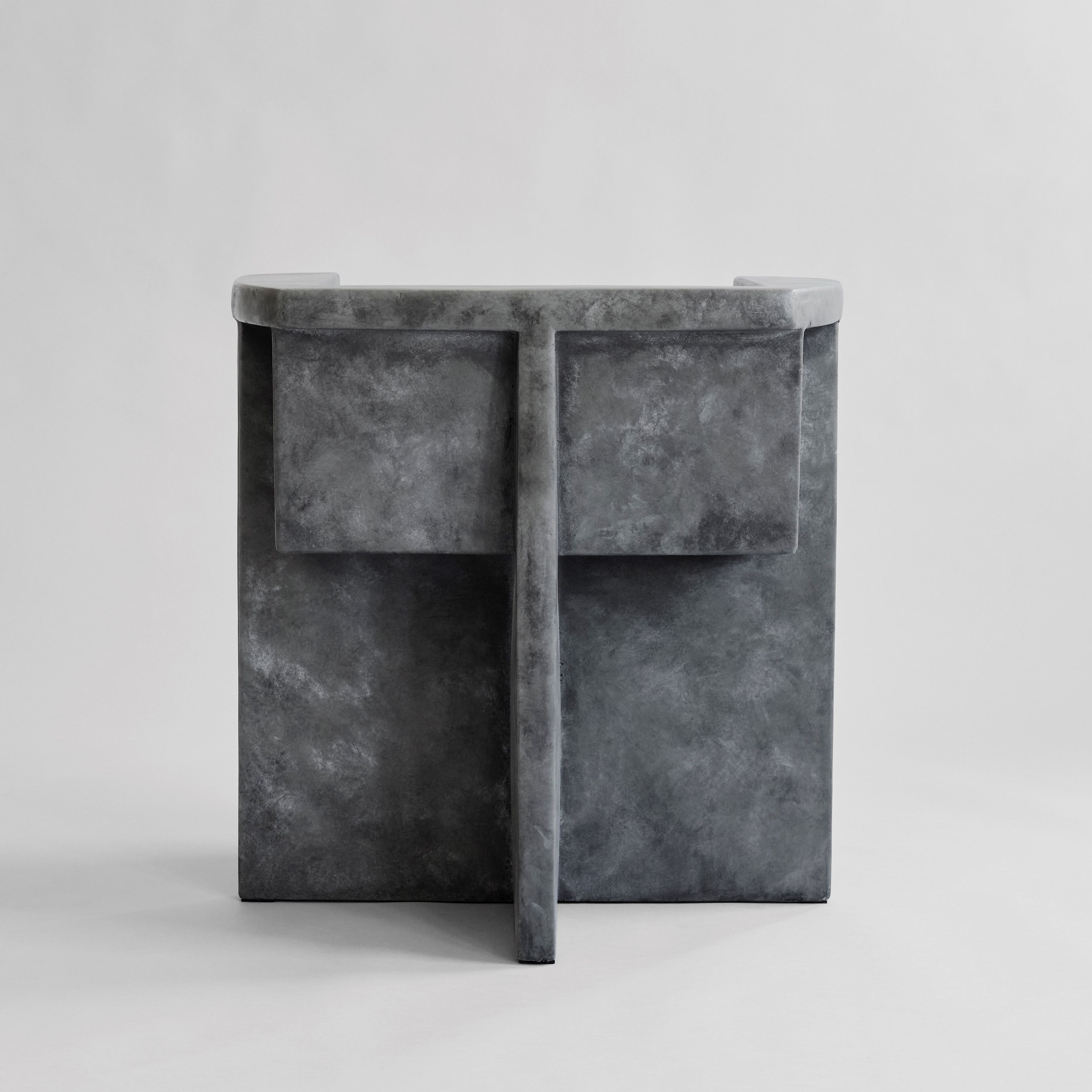 Стул из армированного волокном бетона с подлокотниками 101 Copenhagen Brutus ARCH-00152951 - Вид №7