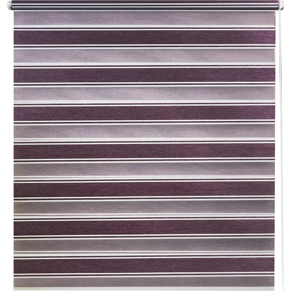 Штора рулонная день-ночь Дэли 80x160 см сиреневая MIAMOZA STLM-2015421 - Вид №1