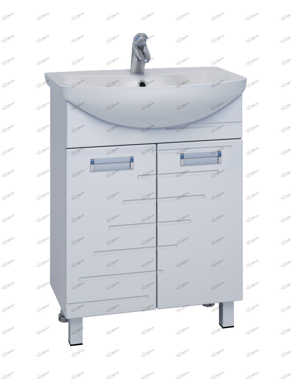 Тумба Diana 600 (Балтика)610⨉460⨉830 мм белый Santreyd sun-id-665378