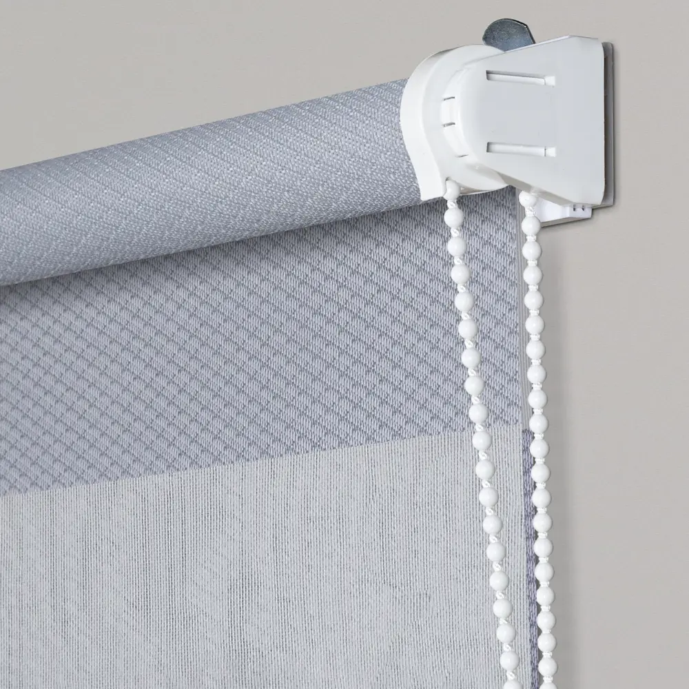 Рулонная штора день-ночь MIAMOZA Сиберия 60×160 см серая 89411454 STLM-1566174 - Вид №2