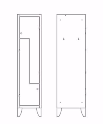 Dieffebi Шкафчик Lockers 137_n03535c - Вид №3