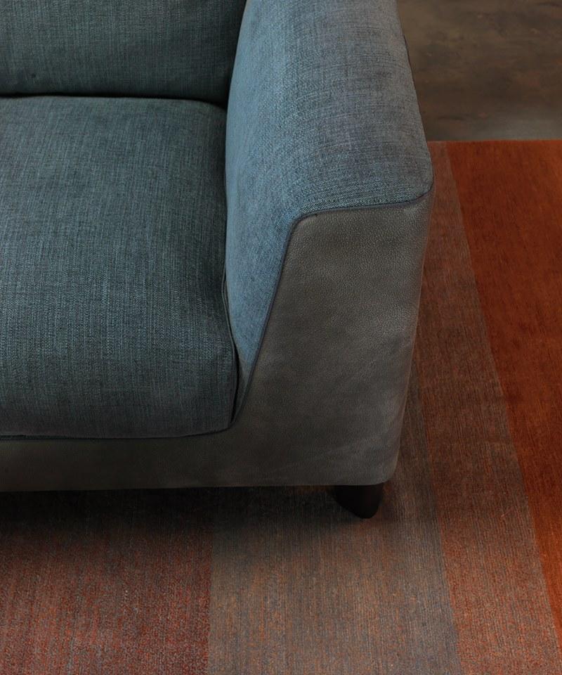 Borzalino Модульный диван из кожи и ткани sun-id-1423639 - Вид №5