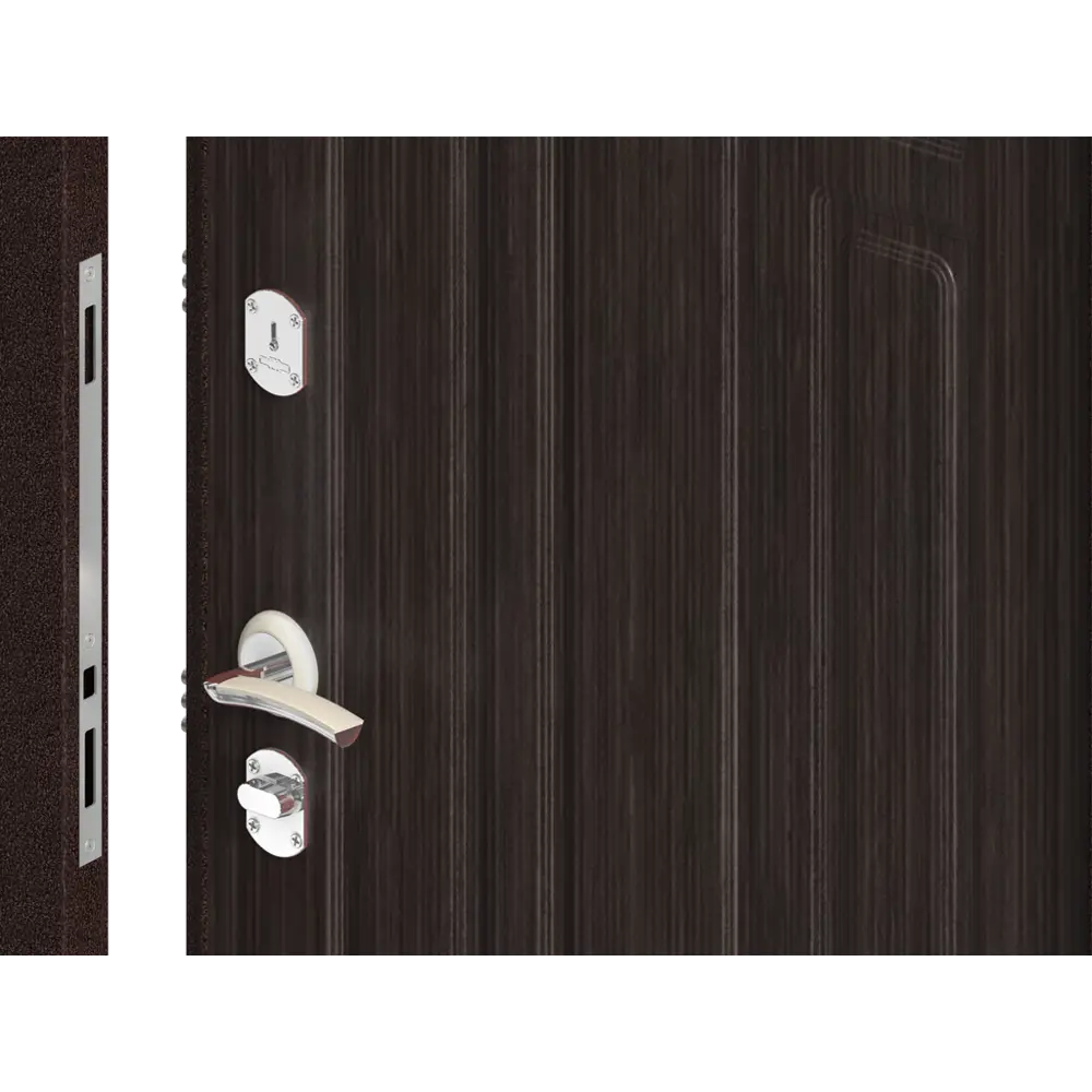 Дверь входная металлическая Оптим 88x205 см левая венге DOORHAN STLM-2069794 - Вид №2