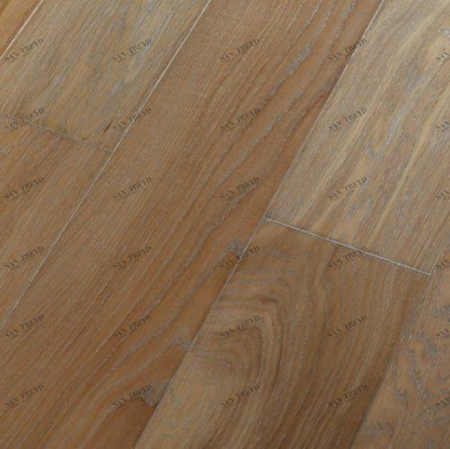 Инженерная доска GreenLine Power Флоренция Дуб Натур с брашью (Текстурированная) 400-1800х145 мм 1300400027