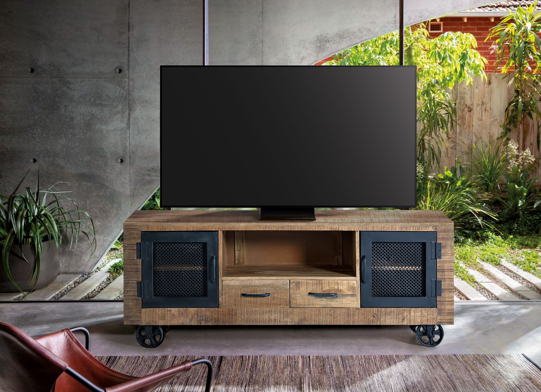 Манго ТВ шкаф с колесами Giner y Colomer Ireland ARCH-00056853 - Вид №5