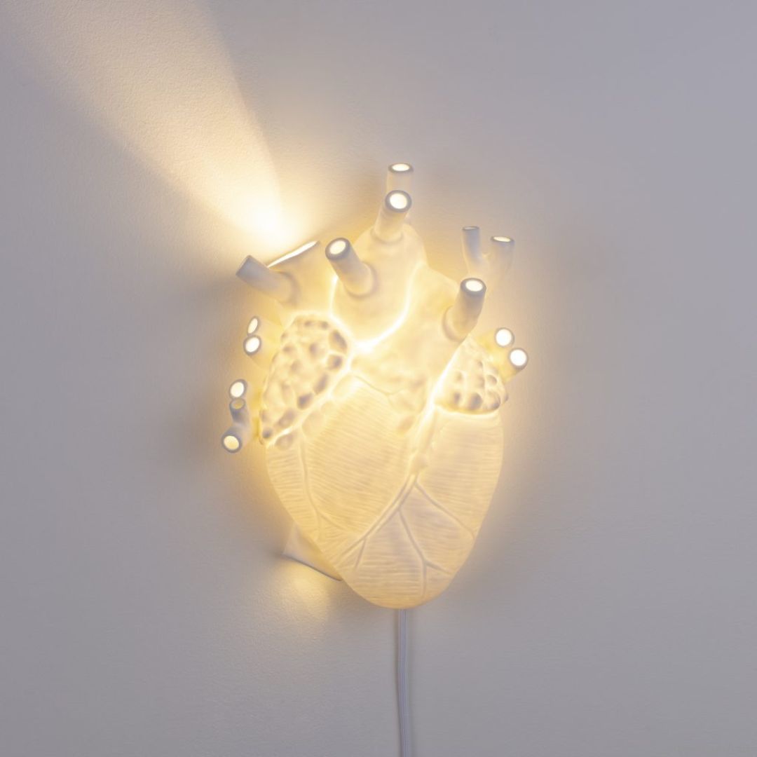 Seletti 09925 Heart Lamp бра в виде сердца 120005