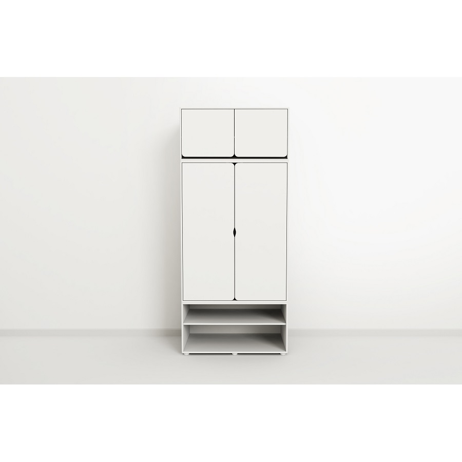 Стеллаж Flexa с 1 полкой, белый, 51,2х101х56,5 см 812520240 - Вид №2