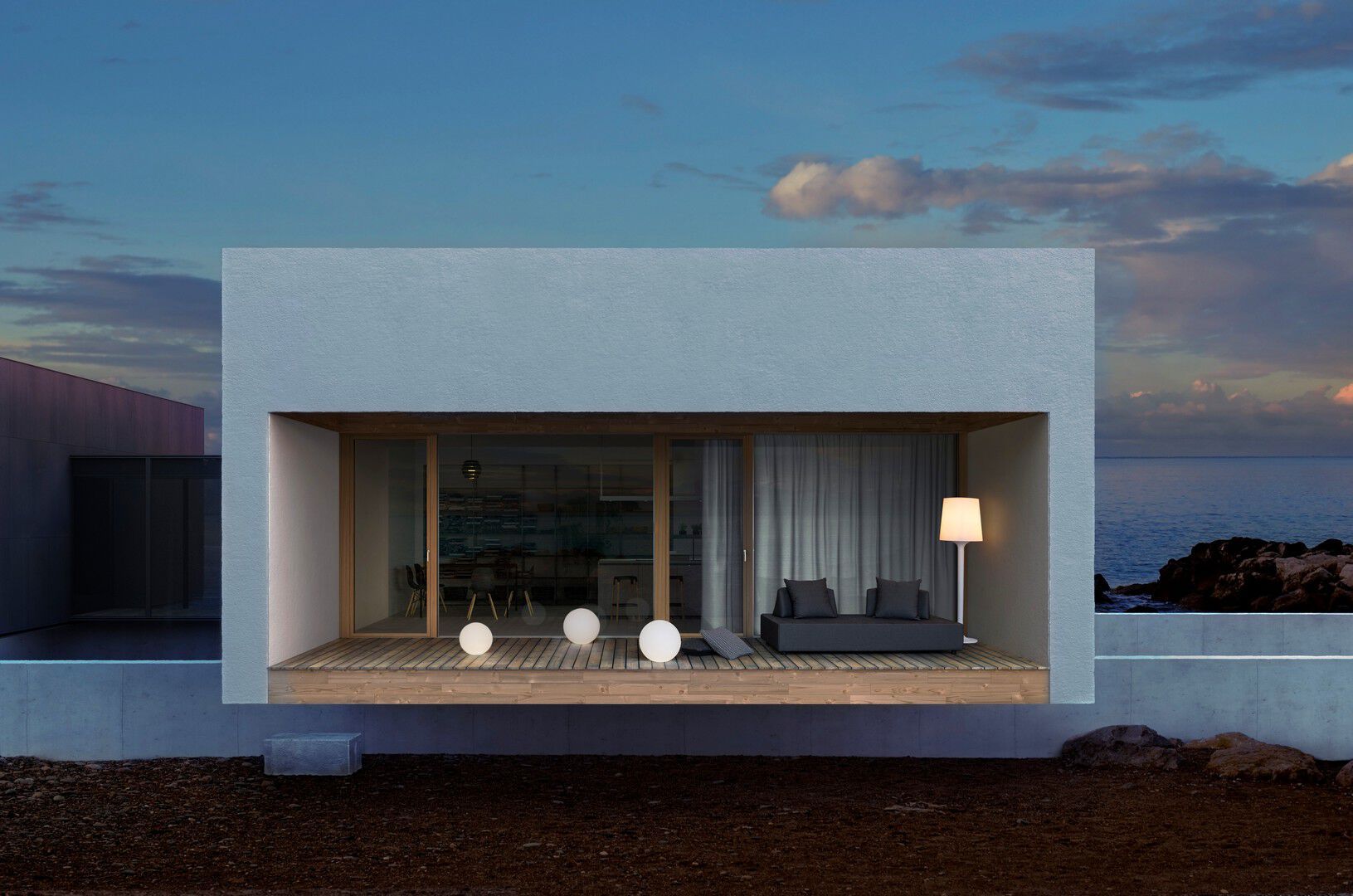 3-местный тканевый съемный садовый диван BIZZOTTO Piper ARCH-00142472 - Вид №9